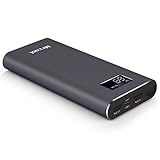 USB C Power Bank 24000 Triple Quick Charge 3.0 Portable Charger, MRCOOL 24000mAh Fast Input & Output USB Type C Battery Pack for Nintendo Switch, Smartphones & Tablets