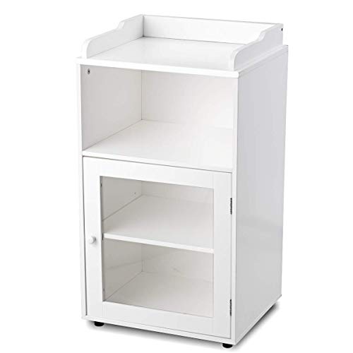 2 Tangkula+Bathroom+Tempered+Adjustable+Organizer