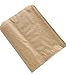 The Baker Celebrations 100 Plain Natural Kraft Sandwich Bag - Ideal for Pretzels and Sandwiches - Made in USA - 6.5 x 1 x 8