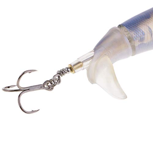 Sharplace Leurre De Pêche Whopper Plopper Appâts Artificiel Durs Fishing Baits Pêcheur Equipement