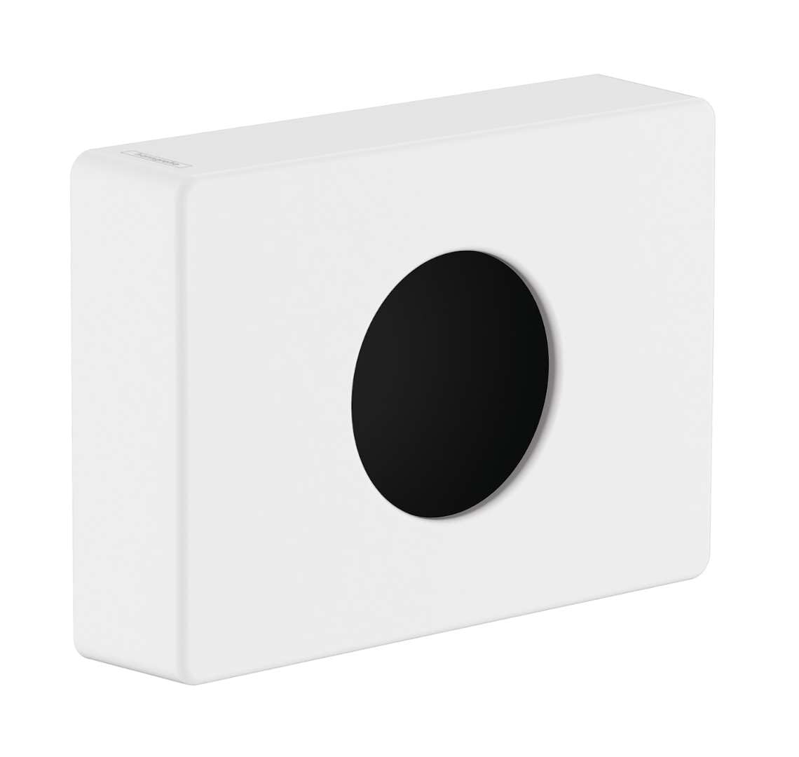 hansgrohe AddStoris Sanitary bag dispenser, matt white, 41773700 — image 1