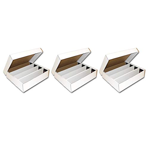 BCW Monster 3200 Card Storage Box 3 Ct Pricepulse