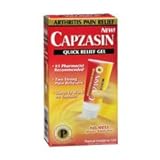 Capzasin Capzasin Arthritis Pain Relief Quick Relief Gel, 1.5 oz (Pack of 2)