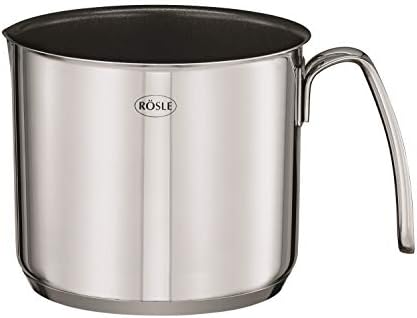 ELEGANCE batteria di pentole da 10 pezzi, 6 pentole da cucina, 1 inserto per la cottura a vapore, 2 padelle nel set, acciaio inox 18/10, adatta alla lavastoviglie e ai piani cottura a induzione
