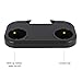BullStar Set of 2 Cup Holder for Zero Gravity Chair Universal Utility Tray for Beach Chair Clip On Chair Easy-Slide with Mobile Device Slot and Snack Tray, 11.6