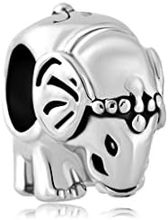 Lucky Elephant Thailand Animal Charms New Sale Cheap Jewelry Beads Bling Jewelry Compatible