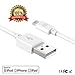 [Apple MFi Certified] (2-Pack) Lightning to USB Cable (3.5ft) for iPhone 7/7 Plus 6/6s Plus 5s/5c/5 iPad Pro Air2 ,iPad mini 4 3 2, iPod Touch 5th gen/6th gen/nano 7th gen (White)
