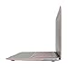 Applefuns A1466/A1369 Models of MacBook Air 13 Inch Case Keyboard Cover Skin Screen Protector Dust Plug 4in1 Laptop Accessory Kit - Rose Quartz