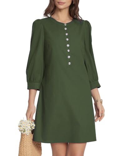Kedera Women's Mini Shift Dress Elegant Casual Business Office Dress at Amazon