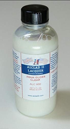 Alclad II Lacquers Lacquer Aqua Gloss Clear 4 oz #600