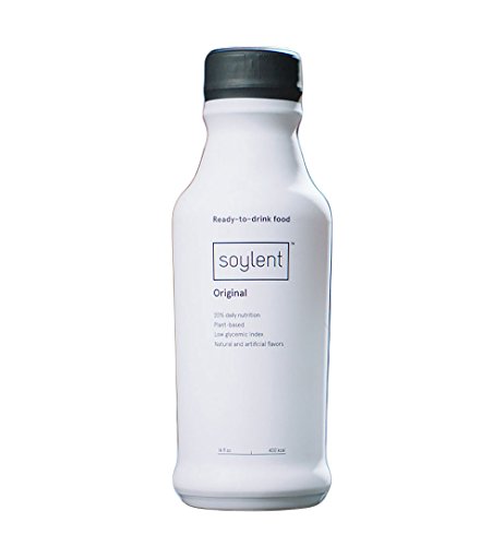 Soylent Original, Ready To Drink Breakfast in a Bottle, Nutritionally Complete Meal Replacement Beverage, 14 oz Soylent Original, Ready To Drink Breakfast in a Bottle, Nutritionally Complete Meal Replacement Beverage, 14 oz
