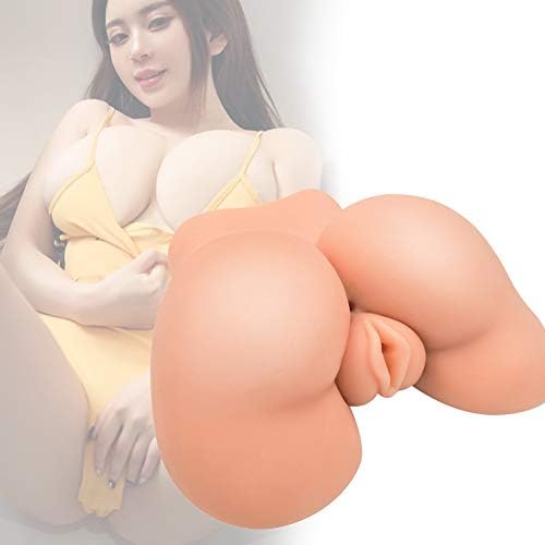 Pocket Soft Silicone Male Training Tool Male Pleasure Adullt Toys 3D Textured Pocket Portable-Pusseys for Men Stimulation Realistic Design (7.8 x 7 x 3.1in)