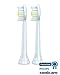 Philips Sonicare Genuine DiamondClean replacement toothbrush heads, HX6062/64, White 2-pk