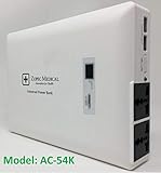 Zopec CPAP Battery Model AC-54K (2-3 Nights). Works with All Machine Brands. No Adapters Needed. Smallest, Lightest, Longest Lasting Travel Battery of Its Kind. FAA/TSA Compliant for Carry-On Luggage.