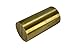 TEMCo 1 1/2" Inch Dia 3" Long C360 Brass Half Hard Round Bar Lathe Rod Stock 1.5"