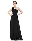 Ever-Pretty Flower One Shoulder Long Bridesmaids Evening Party Dress 08237