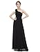 Ever-Pretty Flower One Shoulder Long Bridesmaids Evening Party Dress 08237
