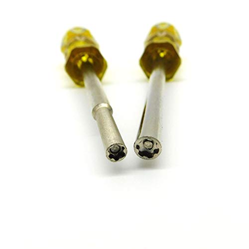 AWTOK Security Screwdriver Bit Set, 3.8 mm Gamebit Screwdriver & 4.5 mm Gamebit Screwdriver