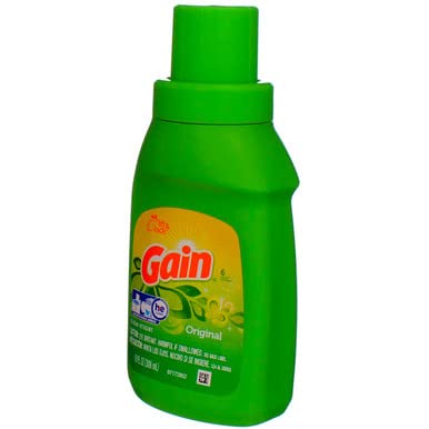 GAIN, ORIGINAL LAUNDRY DETERGENT, TWO 10 OZ. BOTTLES