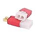 3pcs T-Plug Male to Plug for Big Tamiya Female Connector Adapter(BDHI-94)