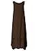 ZANZEA Women's Linen Vintage Sleeveless A Line Kaftan Long Beach Party Dress