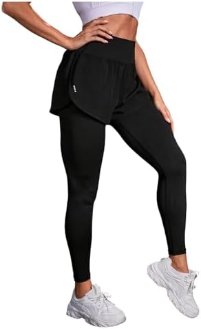 Amazon.com: Women's Anti-UV Sun Workout Pants for Yoga,2 in 1