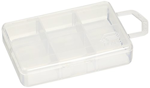 Plano Micro 6 Compartment Tackle Storage Box, Premium Tackle Storage