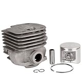 Meteor Piston & Cylinder Assembly (50mm) For Husqvarna 362, 365, 371, 372 And Jonsered 2071, 2171 Chainsaws