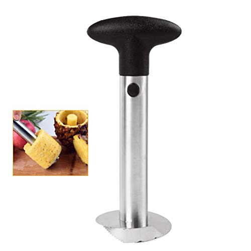 Stainless Steel Pineapple Corer and Slicer Tool,Pineapple Cutter Fruit Pineapple Peeler Corer Slicer Cutter for Easy Core Removal