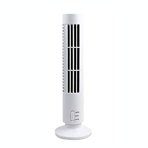 LEHEHE USB Mini Leafless Air Conditioner Small Fan Office Desktop Vertical Cooling Fan