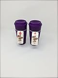 Copco Acadia Travel Mug, 16-Ounce, Translucent Purple, 2- Pack