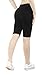 iLoveSIA Women's Tight Capri Yoga Workout Short Legging US Size L Black