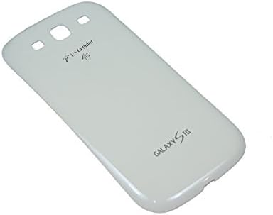 Original Genuine OEM Brand New Samsung Galaxy S3 S 3 4G LTE T999 Rear Back Battery Door Cover - WHITE For T 999 U.S Cellular