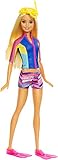 Barbie Doll with Color-Change Top, Puppy Squirt Toy and Dolphin with Sounds