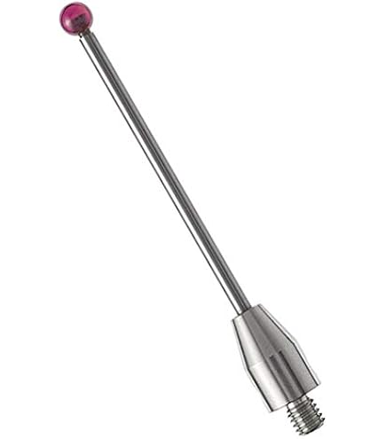 Stylet Sonde Tactile CMM Ruby Ball M3 - Pointe 4mm Céramique Pour Mesure 3D Haim 80.362.00