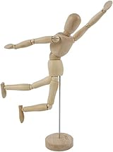 Mont Marte Manikin Male 30cm – Wooden Drawing Model Puppet view 9