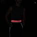 BSEEN Running Belt - Waist Belt - LED Running Waist Belt USB Rechargeable Light Weight Polyester Sport Belt Adjustable Elastic Band and Buckle for Runner