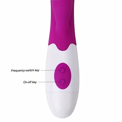 Compia Best Fun Unique Super Comfortable and Super Stimulation Double Vibrating Female Vibrator-Double Stimulation From Inside and Out Vibrator Sex Toys Funny Gifts - Thumbnail 7