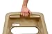 Simplay3 Handy Home Step Stool Plastic Two-Step Stool Seat - Indoor or Outdoor - 15.5