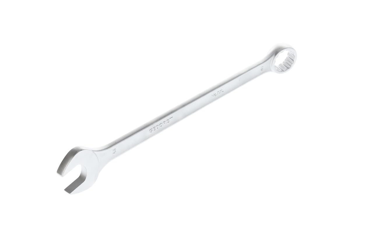 GEDORE Combination spanner, AF 46 mm, Extra long, 15° angled, Bi-hex, UD profile, Spanner, 640 mm, 7 XL 46 — image 1