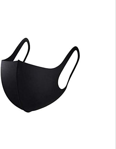 6PCS dustproof, Windproof and Waterproof 3D Black has Elasticity, Pollution Resistance, Reusable and Washable mask.