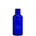 Cobalt Blue Glass Bottles with Glass Droppers 1 Oz - 12/bag