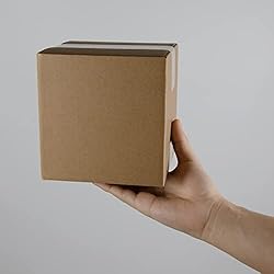 SUNLPH Shipping Boxes 6x6x6 Inches Small Corrugated