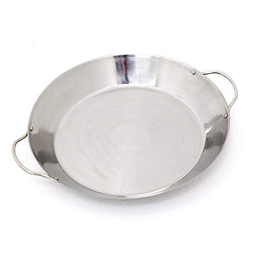 Big Green Egg Stainless Steel Stir-Fry and Paella Grill Pan For XL & Large Egg