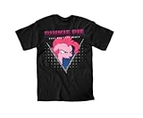 My Little Pony Pinkie Pie Does What She Wants Adult Black T-Shirt (Adult Large)