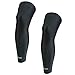 Vive Leg Sleeves (Pair) - Full Compression Knee Wraps, Thigh Calf Support For Running, Basketball, Crossfit, Weight Lifting Sports - Knee Wrap Improves Circulation, Helps Arthritis - Men and Women