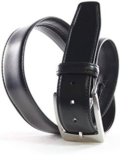 Safe Keepers Reissen Money Belt Money Belt Leather Men's Women's Unisex Men Belt Safe and Flat - Black - Small