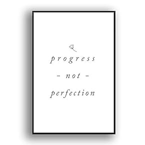 Framed Canvas Wall Art for Living Room, Bedroom Simple Words Canvas Prints for Modern Home Decoration Ready to Hang - 16"x24" inches