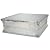 Pre-drilled Glass Block 8x8x3 for Christmas Lights and Holiday Decor - Case of 10 Blocks