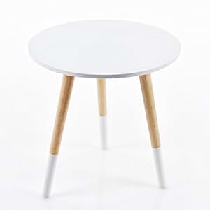 Home @ Styling Collection Mesita Auxiliar De Madera (40 X 39 Cm), Color